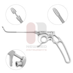 Hosemann Frontal Sinus Nasal Recess Punch Forceps - Circular Cutting
