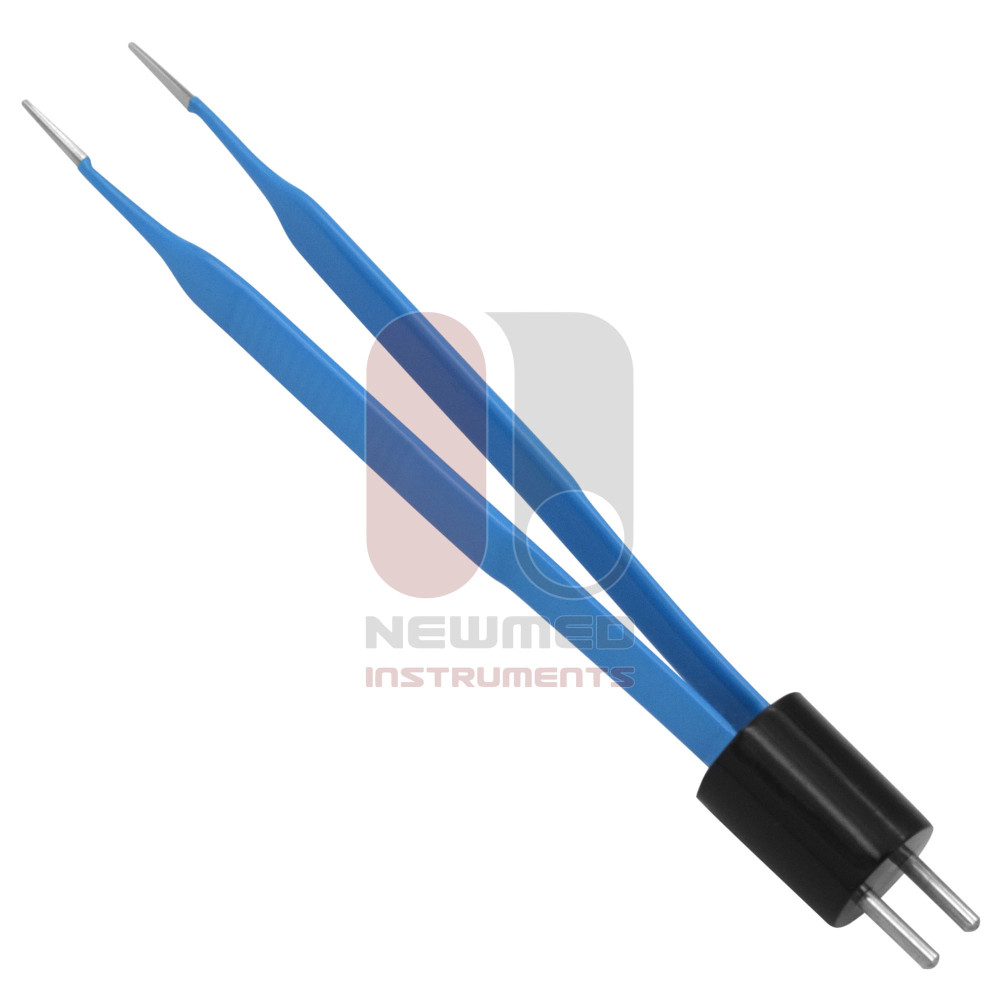 Биполярный пинцет для ювелирных изделий, тонкие кончики, 3-3/4 дюйма, 10 см, прямой (многоразовый)