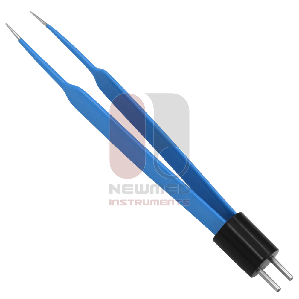 Pinzas bipolares McPherson, 2-3/4" 7 cm, rectas, puntas delicadas