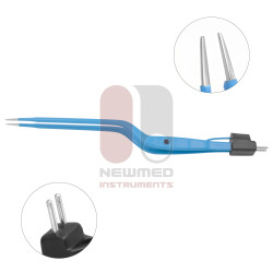 Scoville Bipolare Pinzette, isoliert, 0,7 mm, 7,75 Zoll