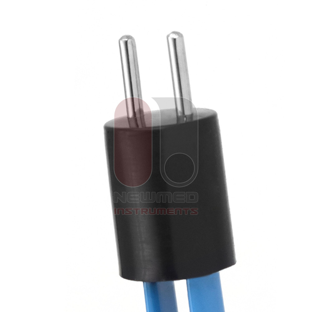 Pince bipolaire Semkin, tiges droites, 14 cm,