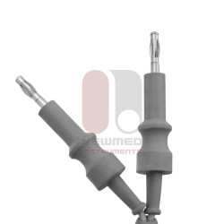 Cable Bipolar para Fórceps Bipolares, 2 conectores banana de 2 clavijas, recto de 10 (3 m), longitud Cable Bipolar para Fórceps Bipolares, 2 conectores banana de 2 clavijas, recto de 10 (3 m), longitud