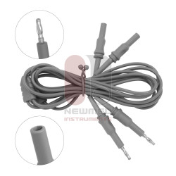 Bipolar Cable For Bipolar Scissors, 2 Banana