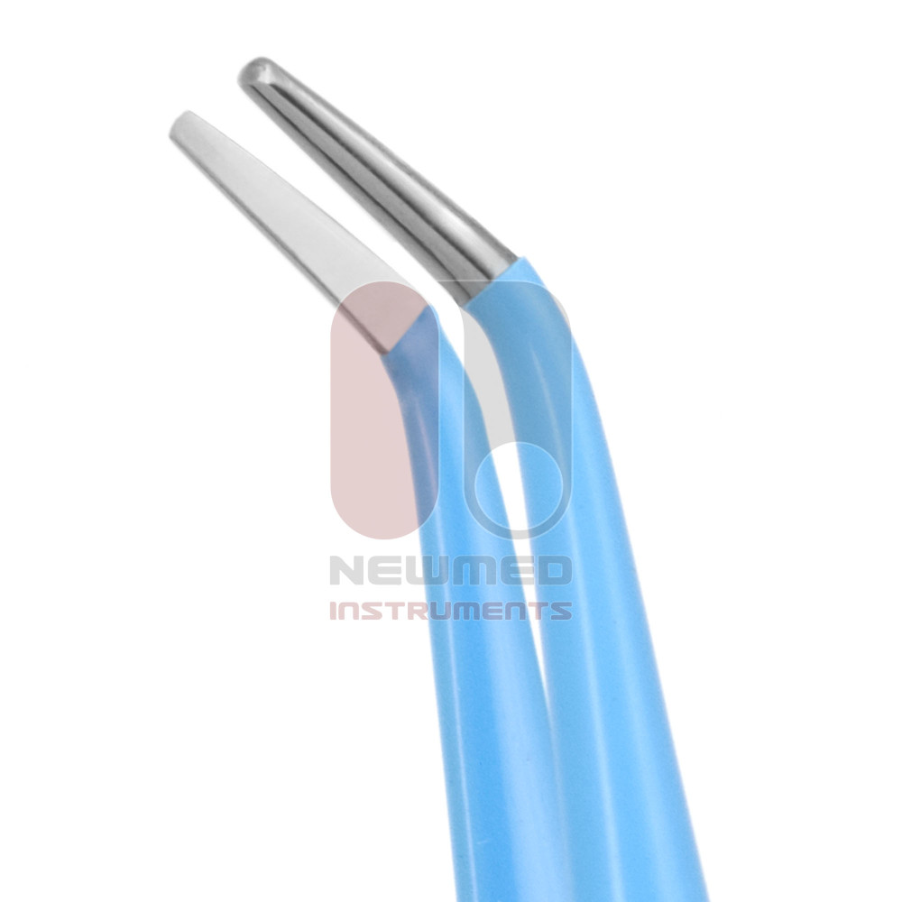 Bipolar Forceps, Bayonet-Shaped, Angled Down Tip