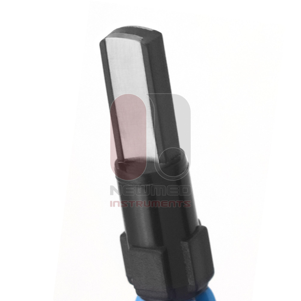 Bipolar Forceps, Bayonet-Shaped, Angled Down Tip