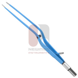 Bayonet Irrigation Bipolar Forceps