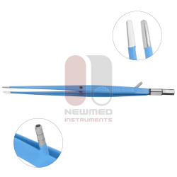 Pince bipolaire à irrigation droite