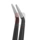 European Non Stick Bipolar Forceps Bayonet Angled Up Design