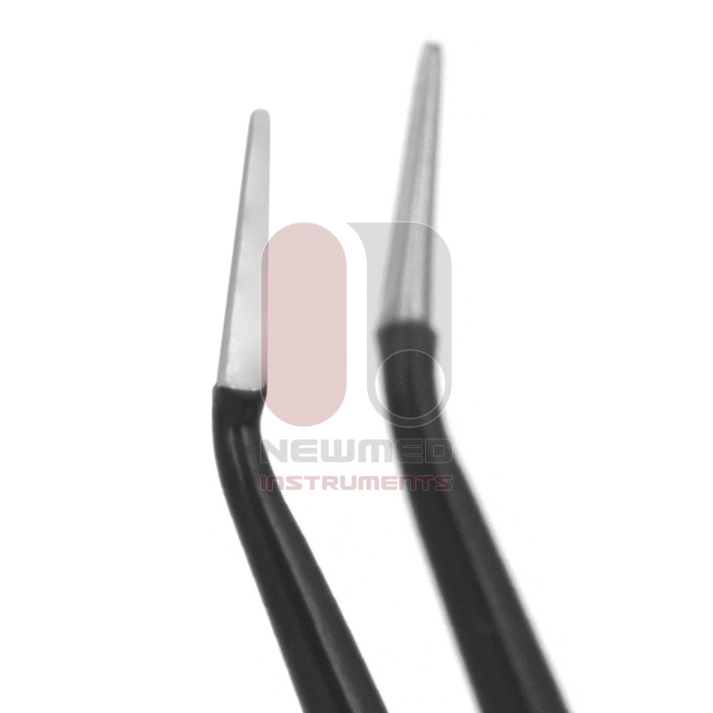 Jeweler 5 European Non Stick Bipolar Forceps, Angled Jeweler 5 European Non Stick Bipolar Forceps, Angled