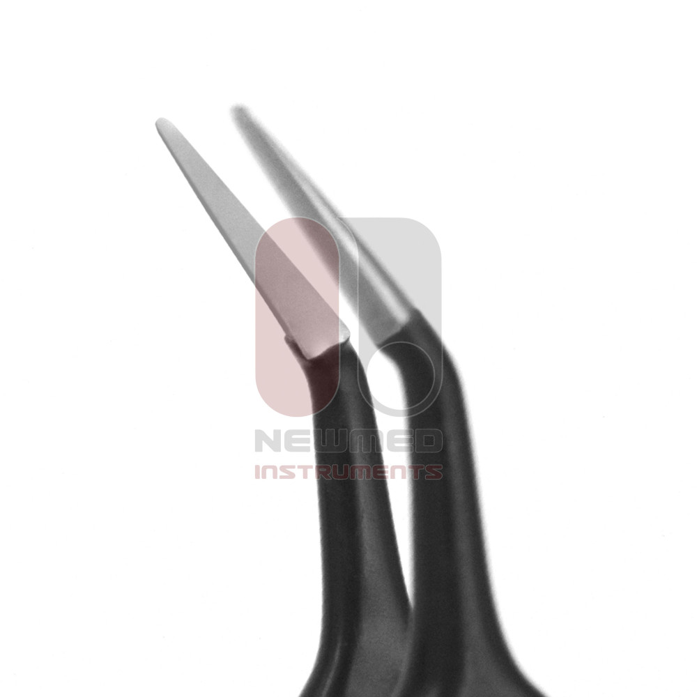 McPherson Curved European Non Stick Bipolar Forceps McPherson Curved European Non Stick Bipolar Forceps