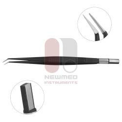 European Non Stick Bipolar Forceps, Angled European Non Stick Bipolar Forceps, Angled