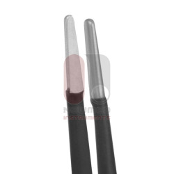 Cushing Bipolar Bayonet Forceps, Non-Stick