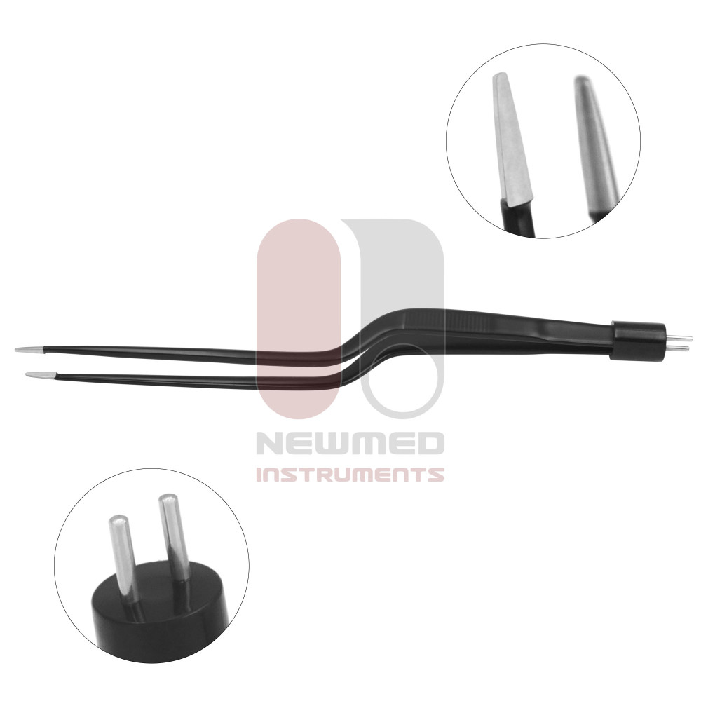 Bipolar Non-Stick Jansen Bayonet Forceps