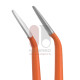 Jeweller Bipolar Forceps Silver Glide - Non-Stick - Angled