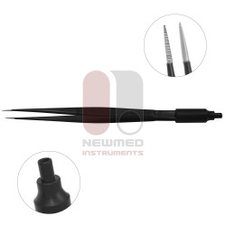 よりバイポーラ鉗子、ノンスティック、15cm