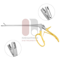 Tischler-Morgan Biyopsi Forsepsi, 3x7mm, 22 cm Paslanmaz Çelik