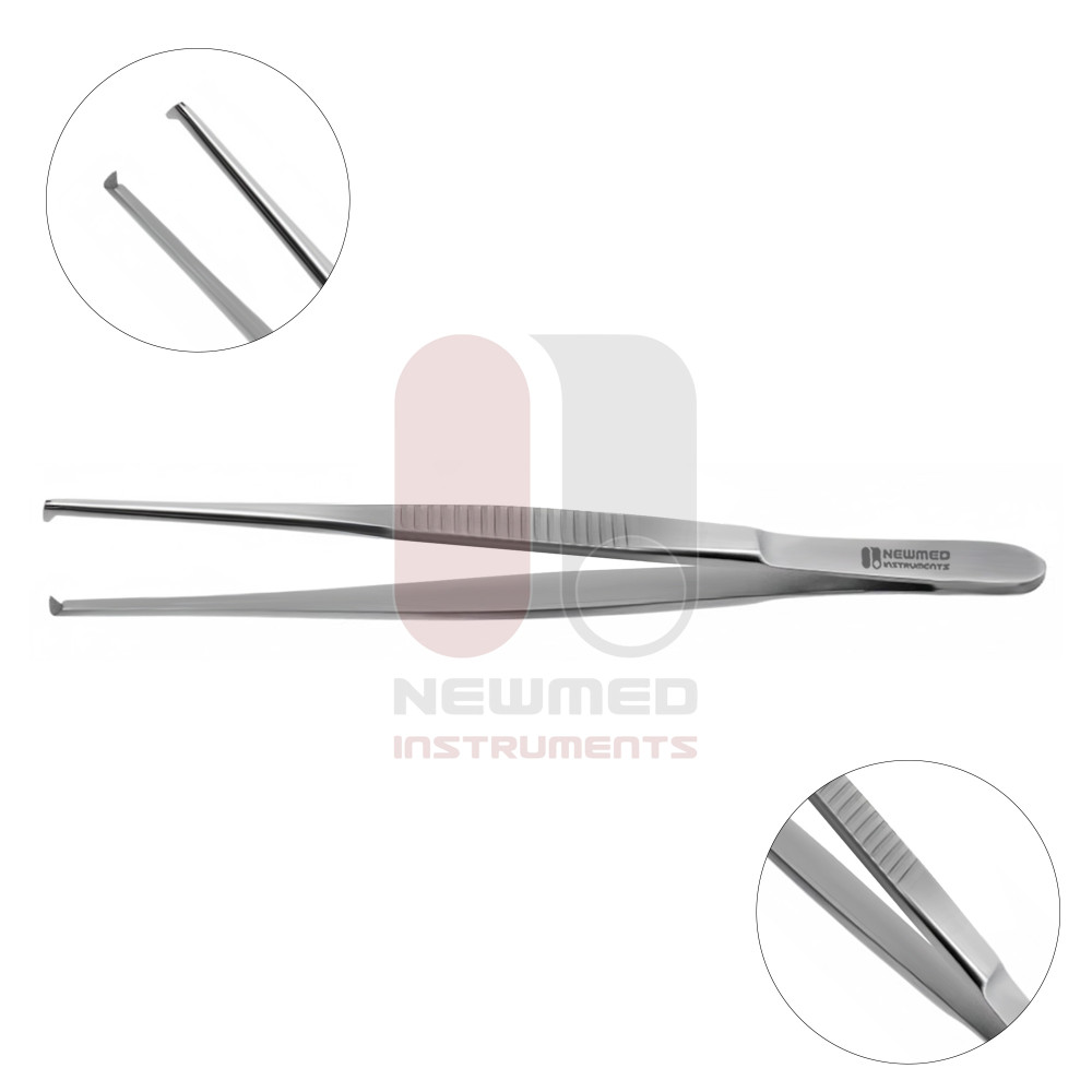 Eye Tissue Forceps 1X2 Teeth Eye Tissue Forceps 1X2 Teeth