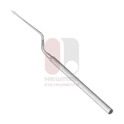 Миринготомический нож Бака с треугольным штыковым наконечником