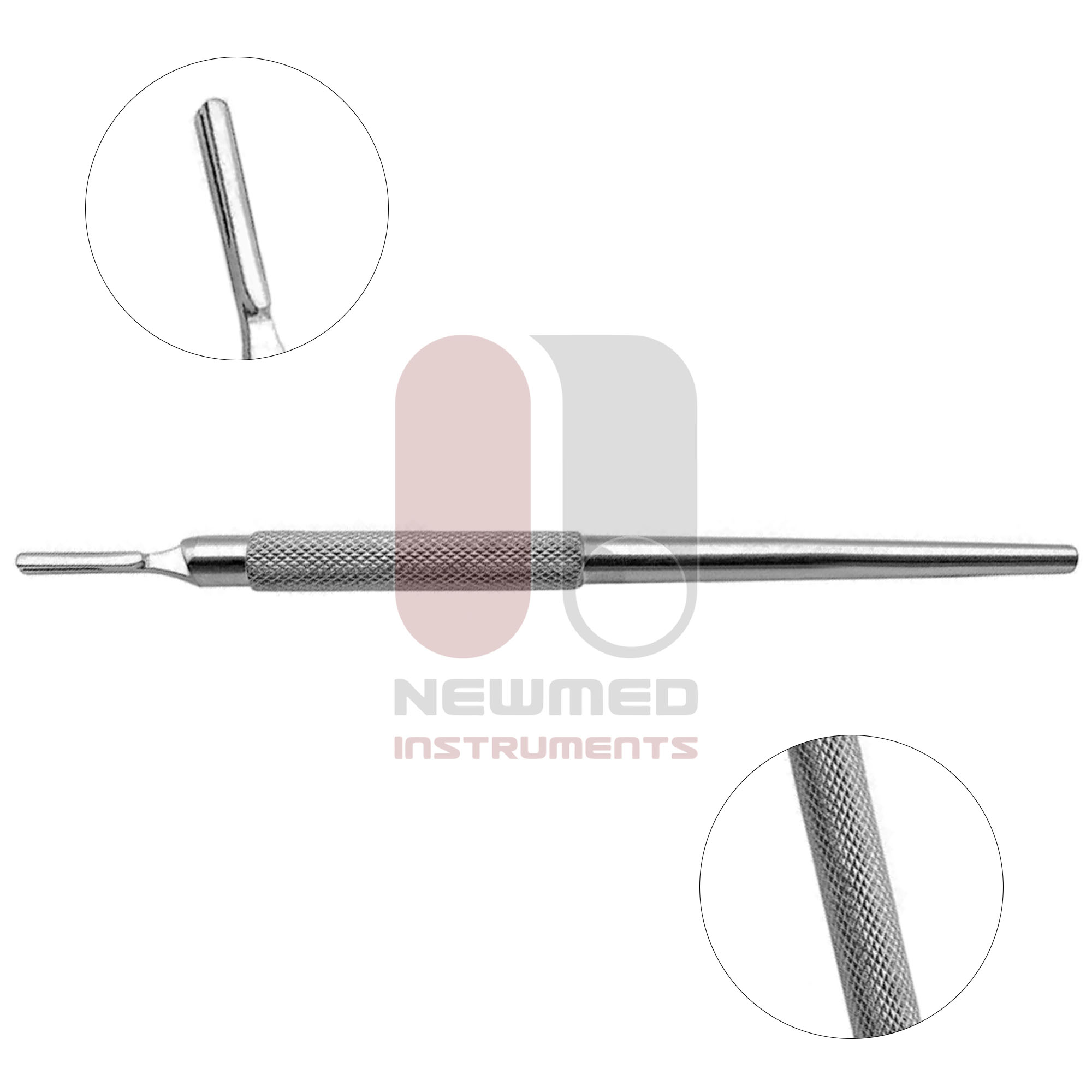 Manche à Scalpel Ronde #4 - Instrument Chirurgical Neuf, Compatible Lame 20