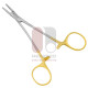 Baumgartner Needle Holder - Tungsten Carbide Serrated jaws, Baumgartner Needle Holder - Tungsten Carbide Serrated jaws,