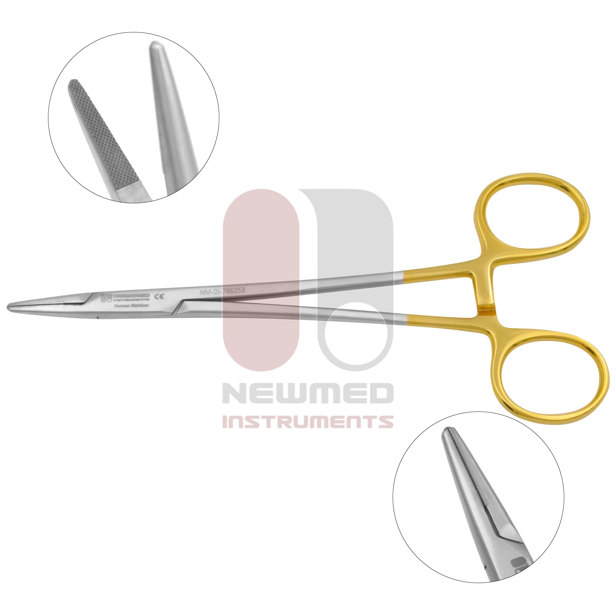 Porta Aghi Crilewood TC 6" Strumento Chirurgico Dentale, Acciaio Inox, ShipShape Instruments