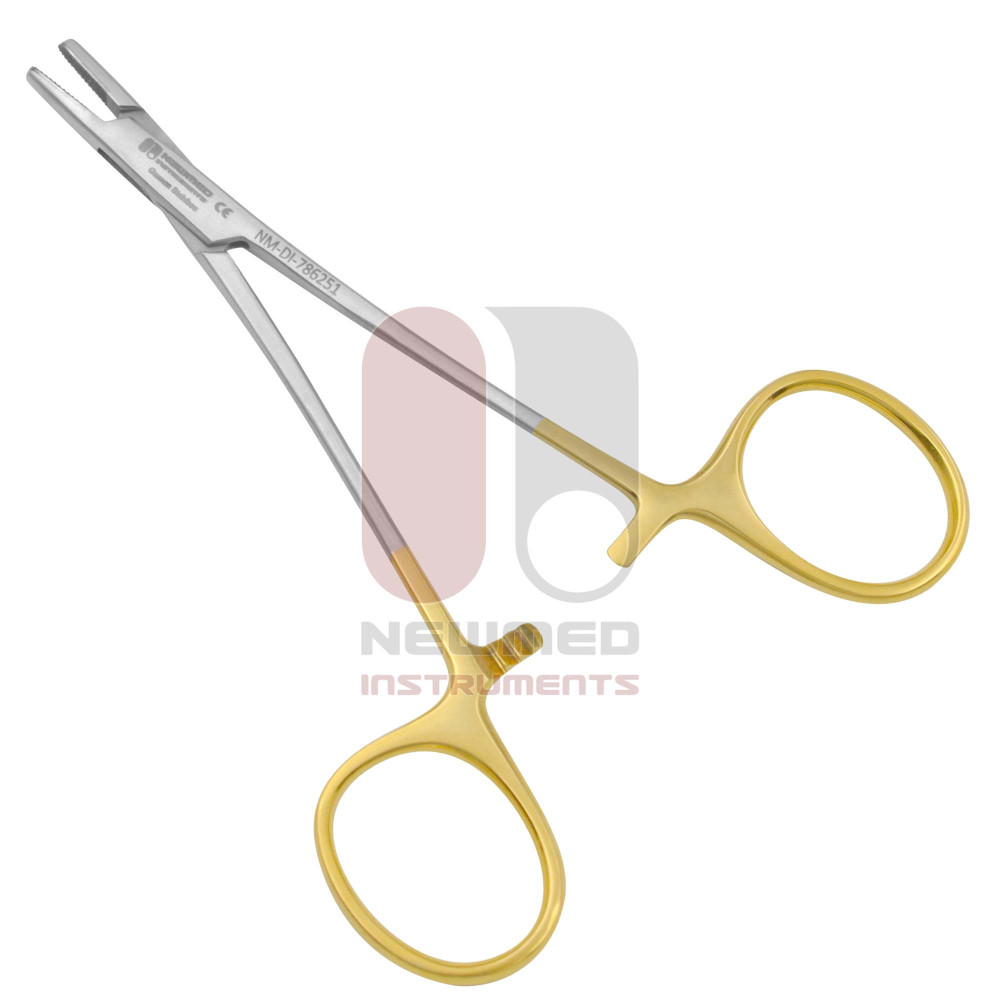 Derf Needle Holder - Tungsten Carbide Serrated Jaws Derf Needle Holder - Tungsten Carbide Serrated Jaws