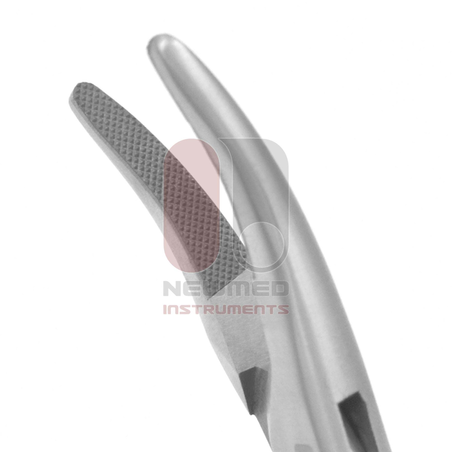 Heaney Needle Holder - Curved Tungsten Carbide | New Med Instruments