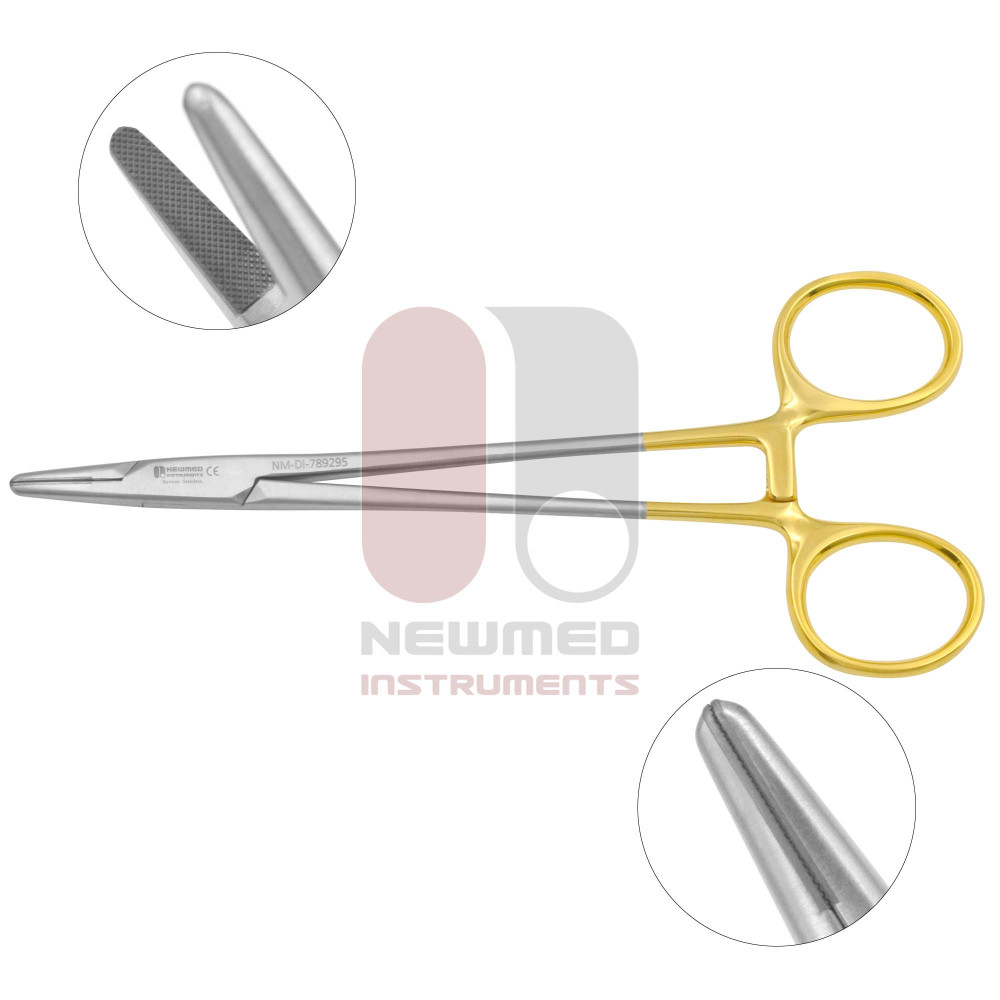 Mayo-Hegar Needle Holder - Tungsten Carbide Serrated Jaws Mayo-Hegar Needle Holder - Tungsten Carbide Serrated Jaws