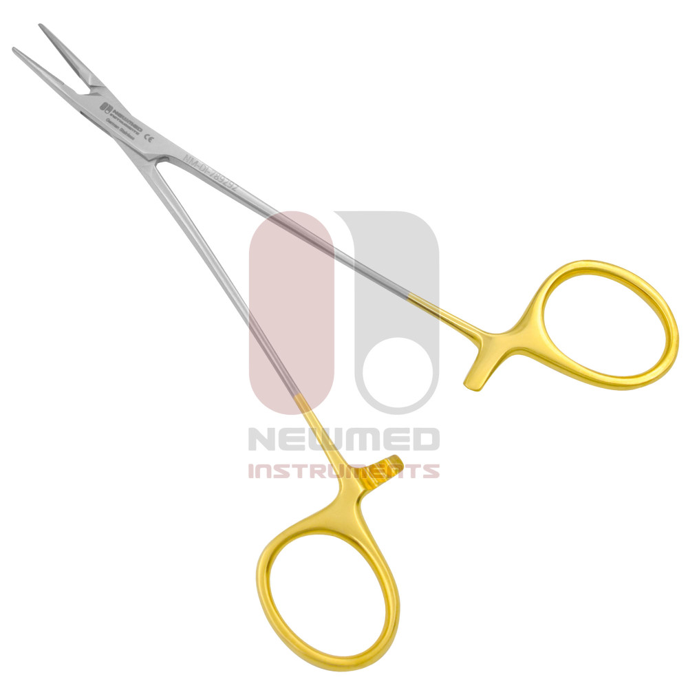 Micro Vascular Needle Holder - Tungsten Carbide, LightWeight, Delicate Jaws Micro Vascular Needle Holder - Tungsten Carbide, LightWeight, Delicate Jaws