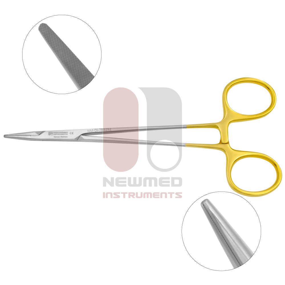 Micro Vascular Needle Holder - Tungsten Carbide, LightWeight, Delicate Jaws Micro Vascular Needle Holder - Tungsten Carbide, LightWeight, Delicate Jaws