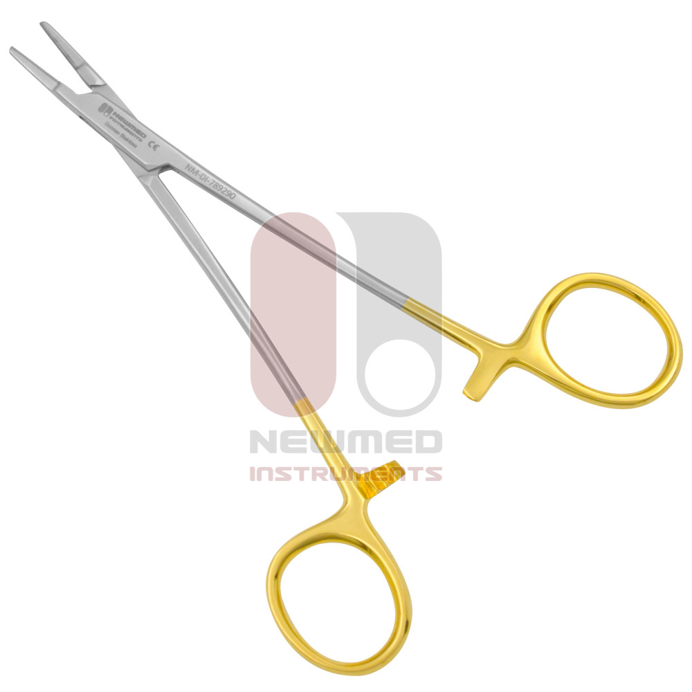 Ryder Needle Holder - Tungsten Carbide Serrated Jaw Ryder Needle Holder - Tungsten Carbide Serrated Jaw