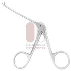 Micro Ear Oval Cup Forceps - Upwards