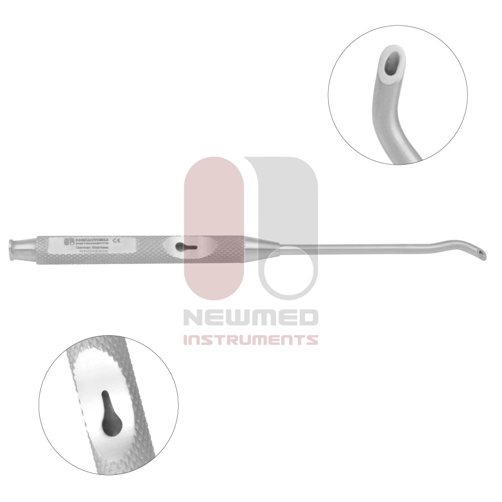 Panetti Suction Dissector for Sinus Tympani - Backward Left Panetti Suction Dissector for Sinus Tympani - Backward Left