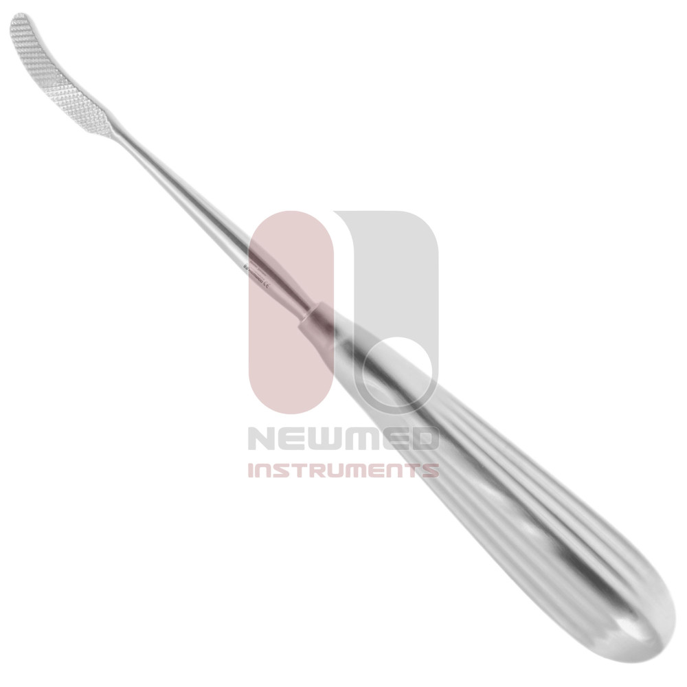 眉間やすり - 十字鋸歯状、後方に湾曲、上下に切断 眉間やすり - 十字鋸歯状、後方に湾曲、上下に切断