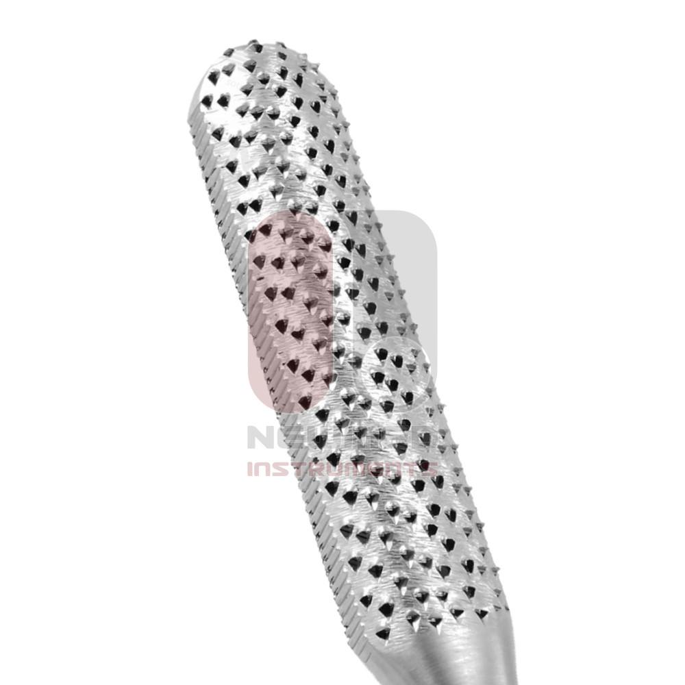Fomon Nasal Rasp, Pontas Duplas, Planas e Convexas