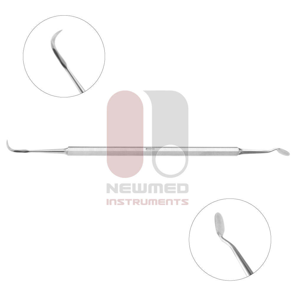 Mcindoe Gaumenspalten-Raspatorium, 16,5 cm