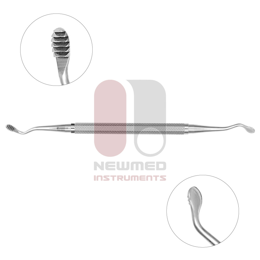 Lime à os Miller à coupe droite, double extrémité #67 Lime à os Miller à coupe droite, double extrémité #67