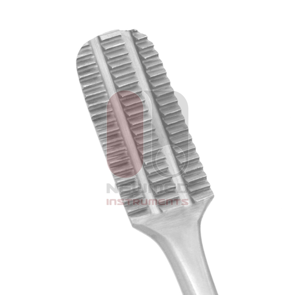 ルビン鼻前頭やすり - 眉間ボタンやすり、下向き切削歯