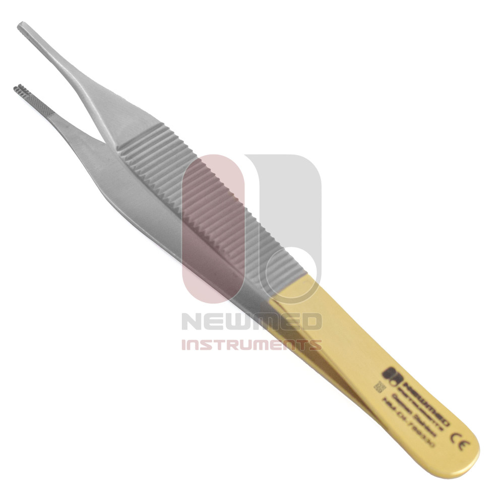 Pinça de tecido castanho - carboneto de tungsténio Pinça de tecido castanho - carboneto de tungsténio