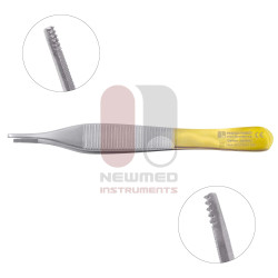 Adson-Brown Tissue Forceps - Tungsten Carbide Serrated 7x7 Teeth Adson-Brown Tissue Forceps - Tungsten Carbide Serrated 7x7 Teeth