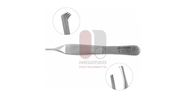 ODM 3-Pack Adson Bayonet Forceps - 8.2" Medical Surgical Instruments