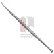 Freer Spatula hoe-shaped, Double Ended Freer Spatula hoe-shaped, Double Ended
