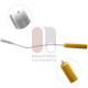Wieslander Breast dissector blunt edge with inV''indent