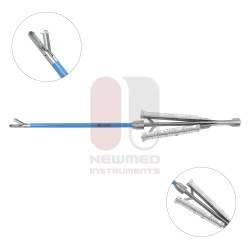 Ergo Handle Endoforehead Procerus Punch Forceps, 6″ (15cm), Shaft Straight, Malleable