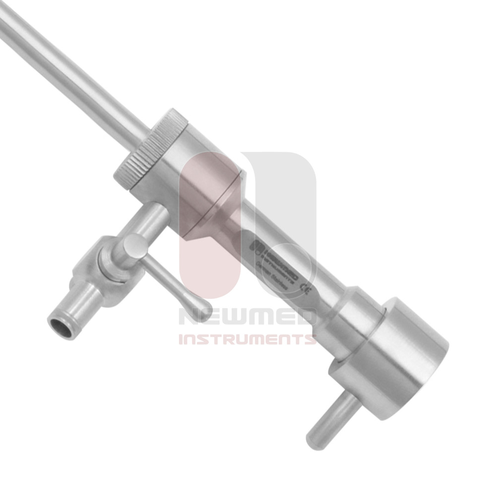 Cánula tipo Cobra Ramírez, de bajo perfil para visor de 5 mm, sin llave de paso Cánula tipo Cobra Ramírez, de bajo perfil para visor de 5 mm, sin llave de paso