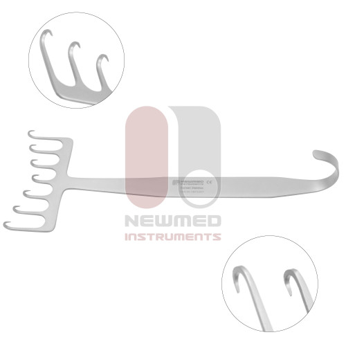 Surgical Retractors - Plastic surgery Hooks | New Med Instruments