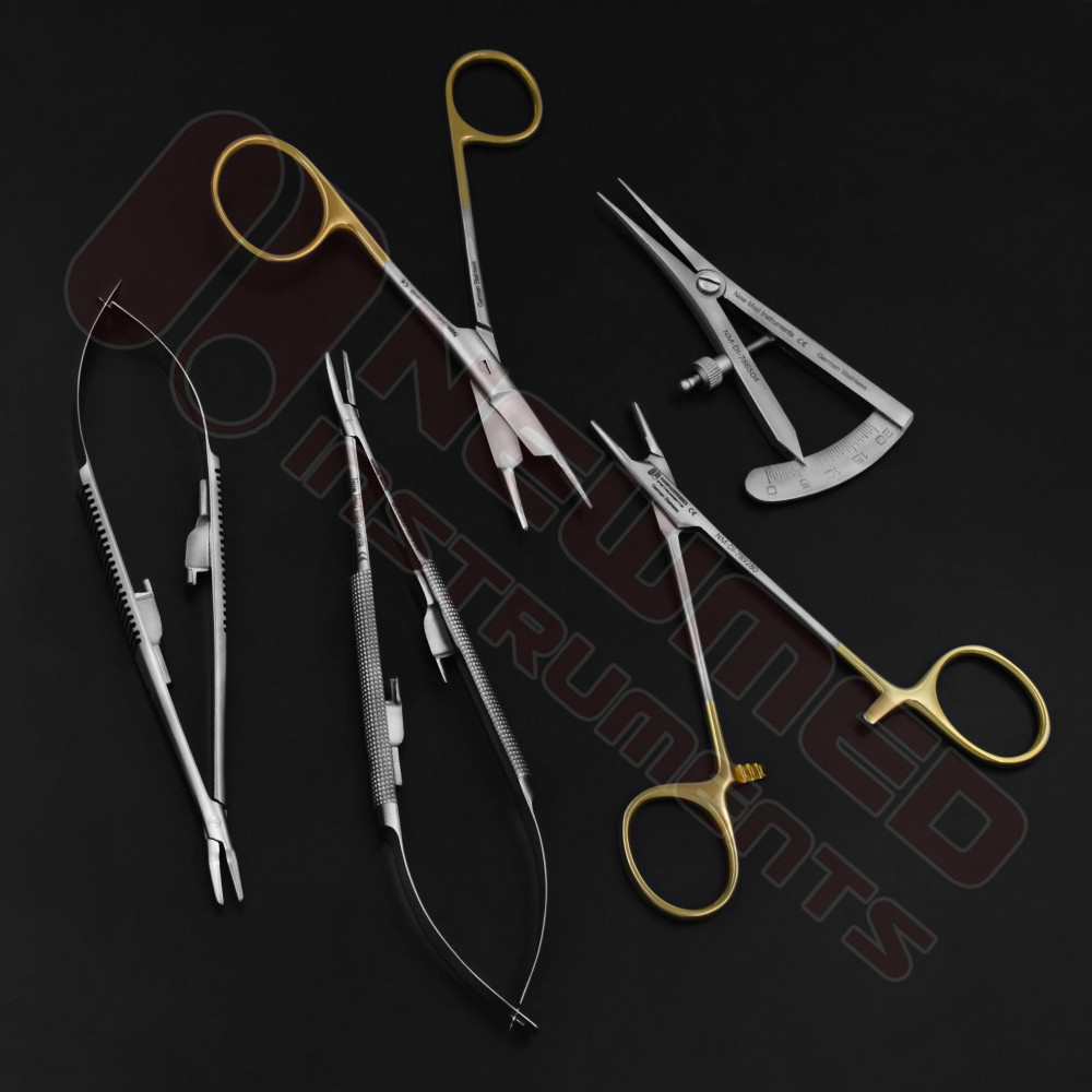Juego de instrumentos para blefaroplastia - 2 Juego de instrumentos para blefaroplastia - 2