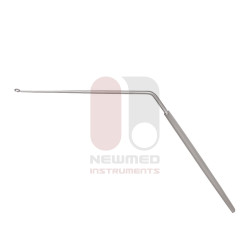 Curette auriculaire à tige coudée Curette auriculaire à tige coudée