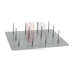 Suporte metálico para 12 assentos Suporte metálico para 12 assentos