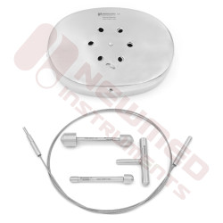 NABATOFF Vein Stripper Complete Set, Stainless Steel - Reusable NABATOFF Vein Stripper Complete Set, Stainless Steel - Reusable